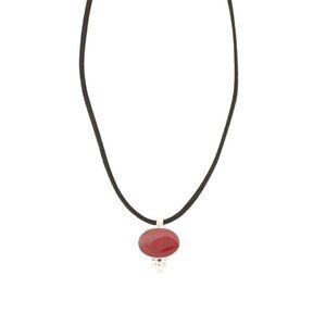 SEED & SAGE Mexico Sterling Silver Oval Beaded Necklace